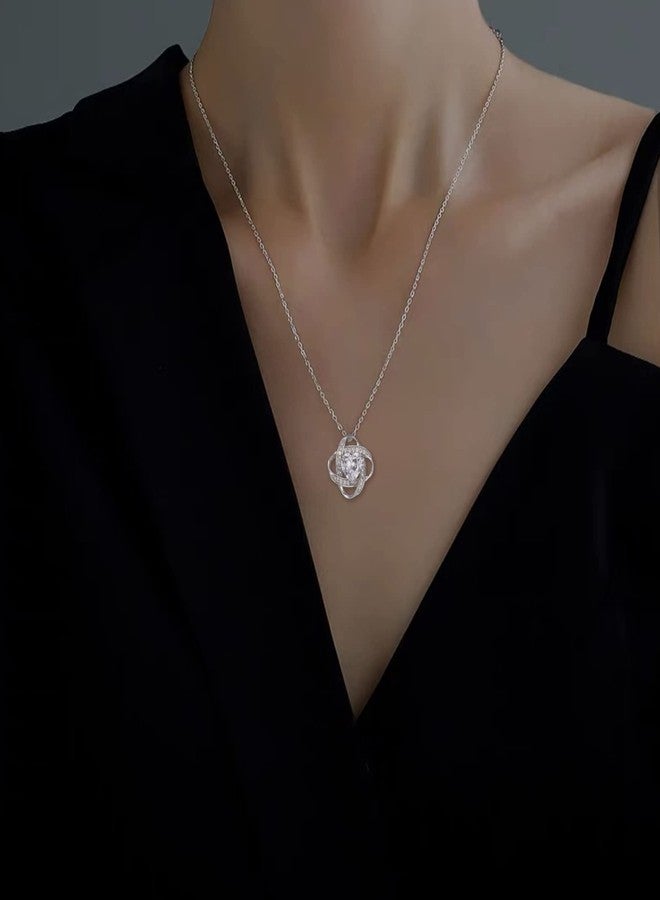 EPIRORA Best Friend Birthday Gift for Women- Love Knot Pendant Necklace for Bestie, Friendship Bff Jewelry Gifts for Friend, 18" - Image 2